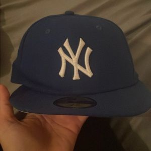 This is a New York fitted hat it’s in good condition and very nice